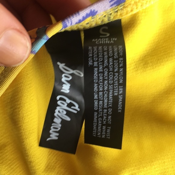 Sam Edelman Floral Ruffle One Piece Swimsuit - Picture 11 of 11